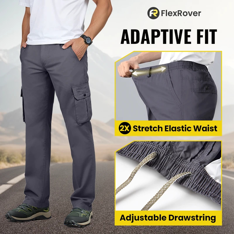 FlexRover - Ultra Comfort Flex Fit Cargo Pants