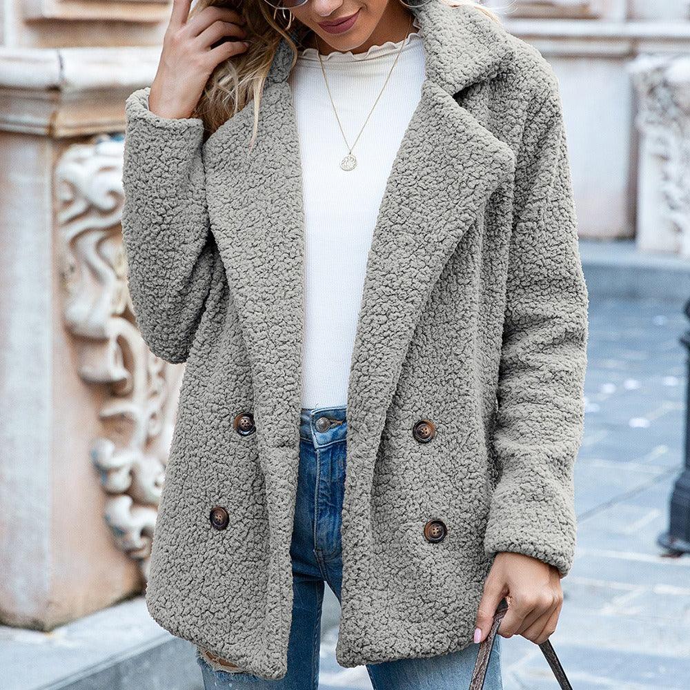 WOMEN'S TEDDY WOOL COAT | MILLER