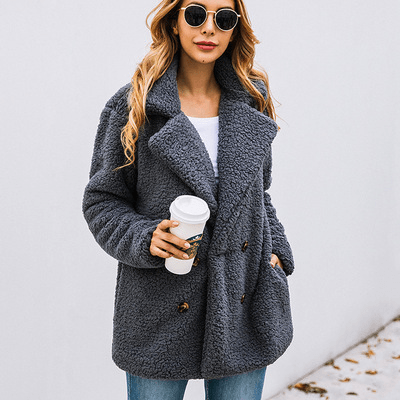 WOMEN'S TEDDY WOOL COAT | MILLER
