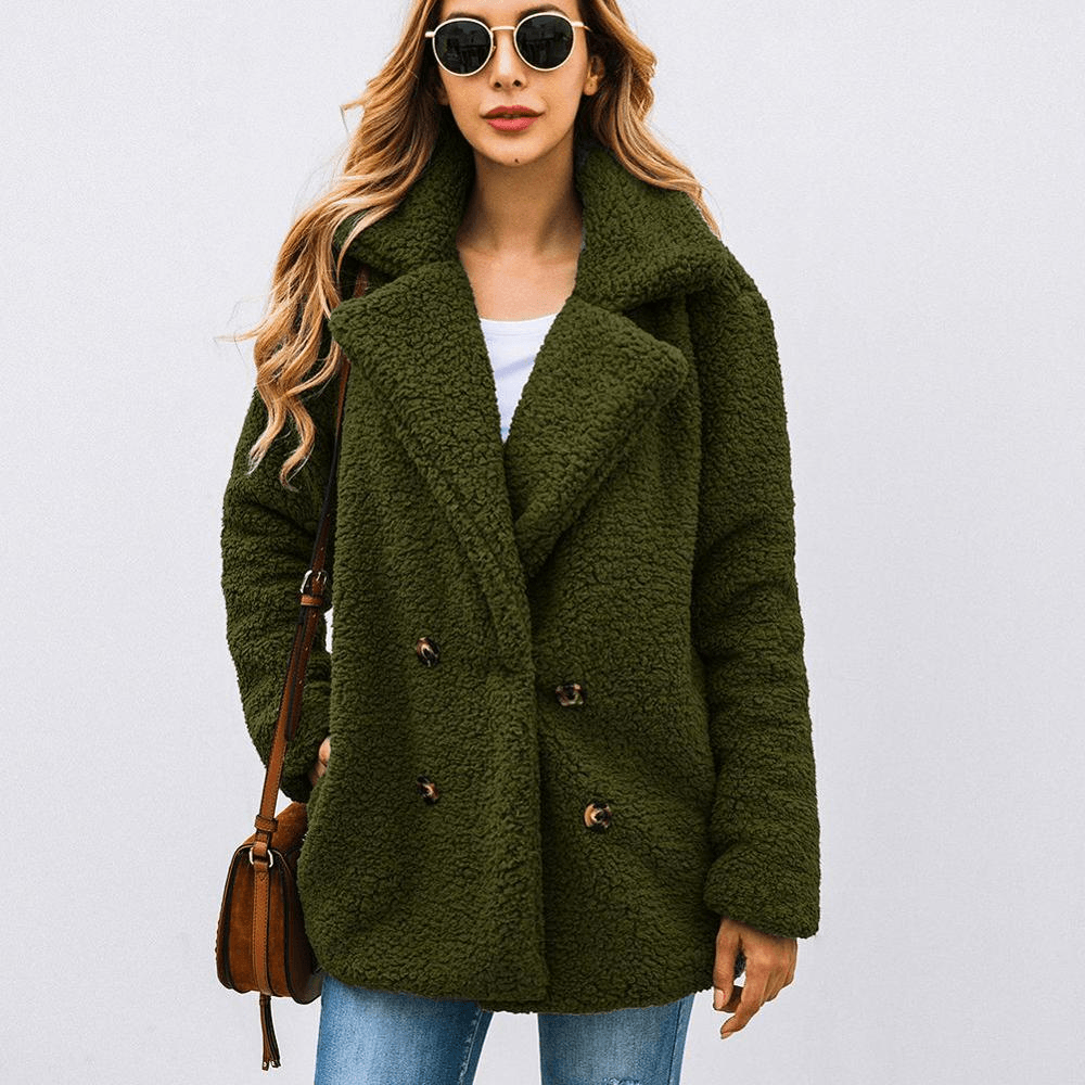 WOMEN'S TEDDY WOOL COAT | MILLER