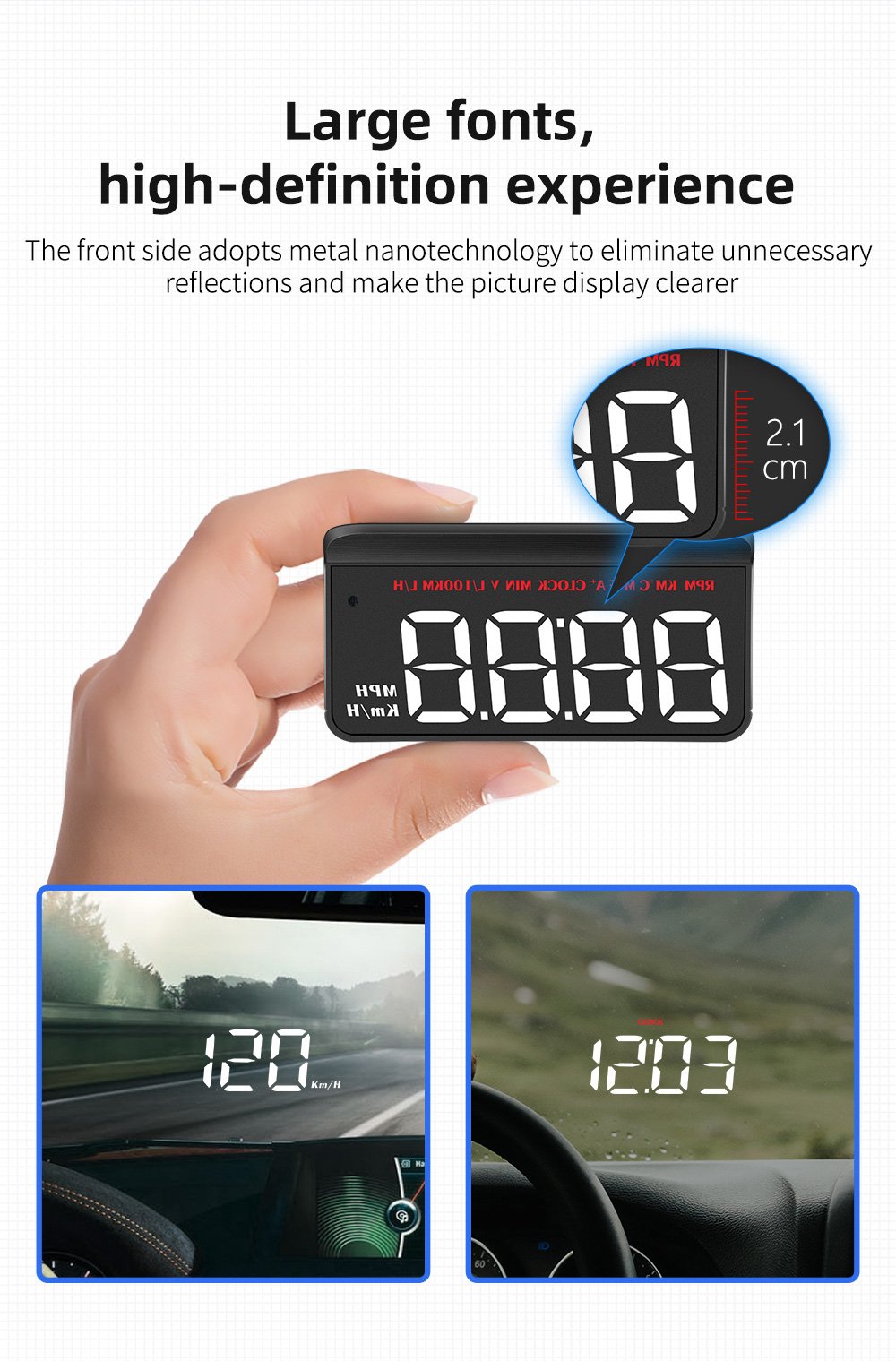 🎁Sale-48% OFF - Car Portable Speed Monitor