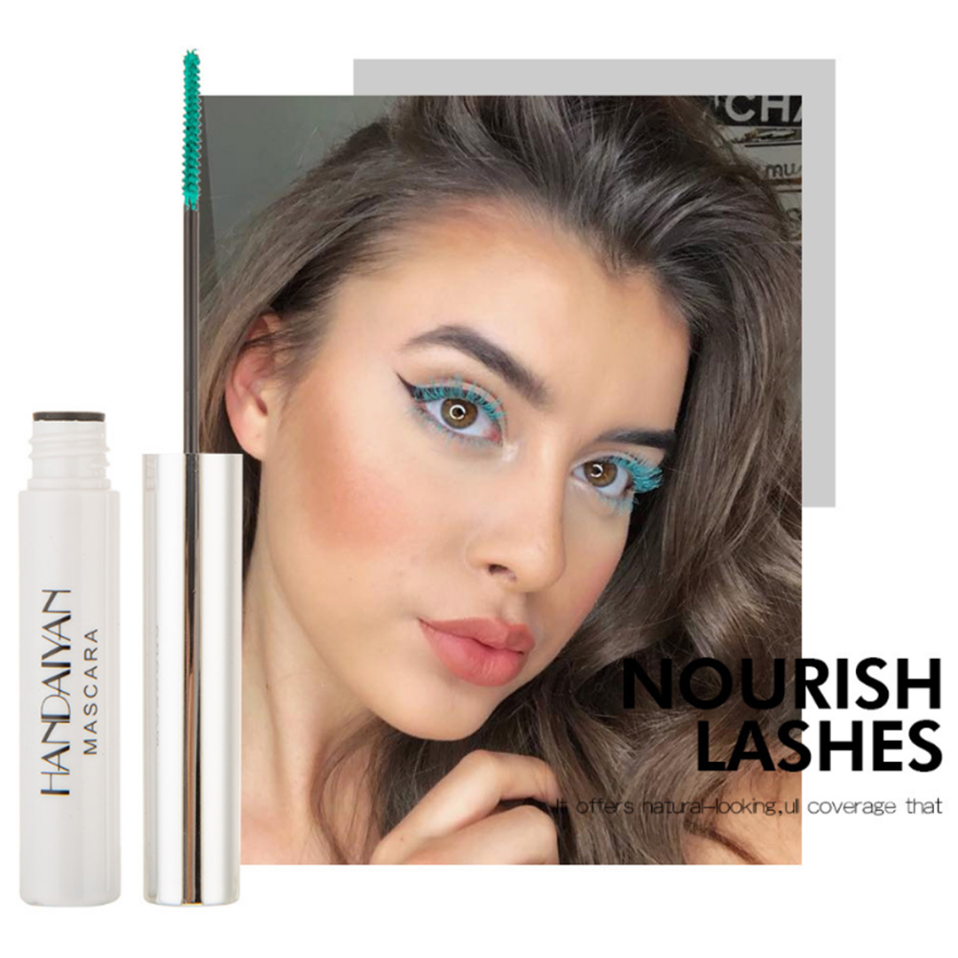 Double Usuage Thick and Curve Make-up Colorful No Smudge Mascara & Eyebrow