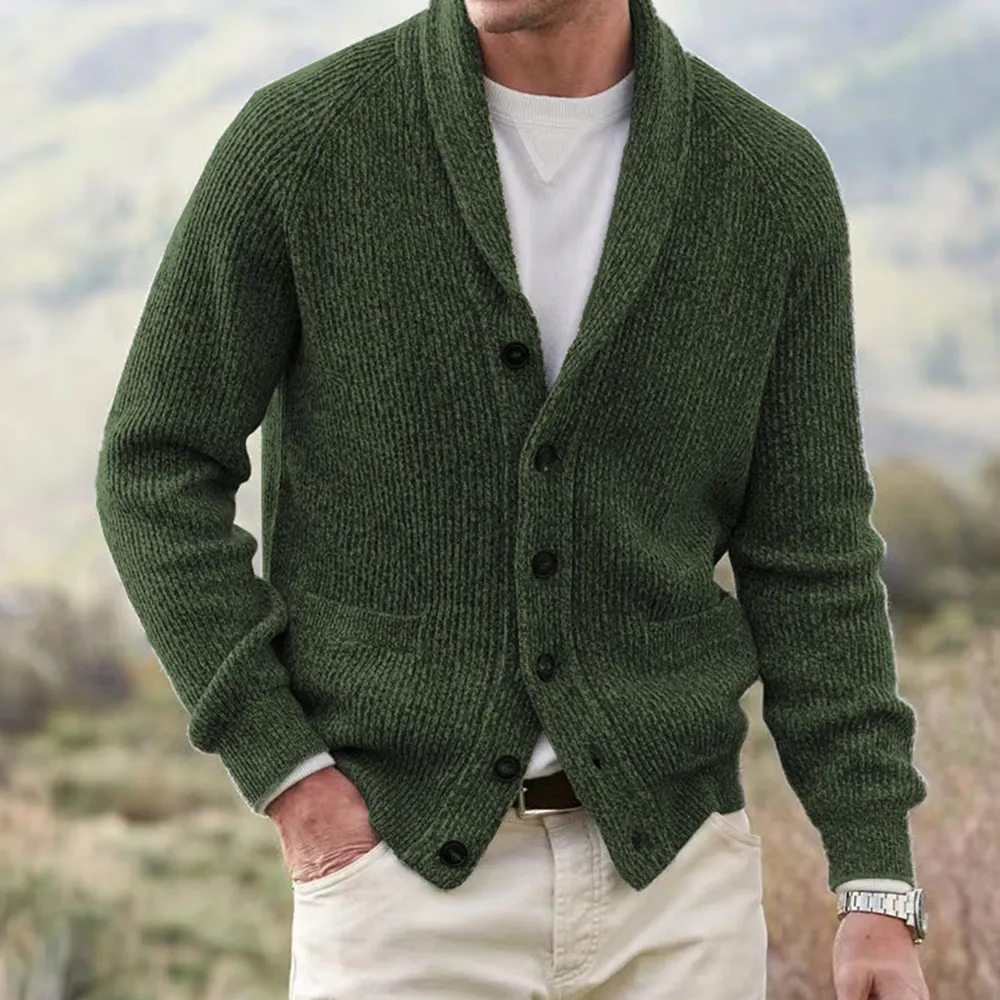 MEN'S CASUAL WARM CARDIGAN SWEATER COAT