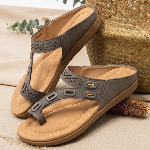 🔥[#1 TRENDING SUMMER 2022] SOFT FOOTBED ORTHOPEDIC SUMMER SANDALS