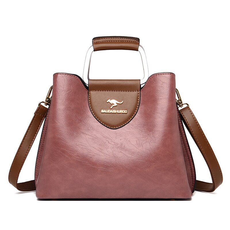 Pongl Ladies Purses Crossbody Bags for Women 2021 Winter Women's Fashion Pu Leather Shoulder Tote Brands Trends Designer Handbags