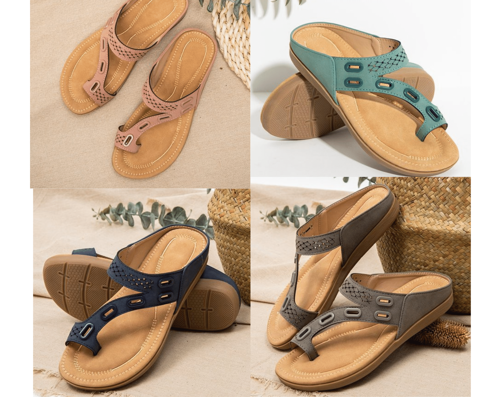 🔥[#1 TRENDING SUMMER 2022] SOFT FOOTBED ORTHOPEDIC SUMMER SANDALS