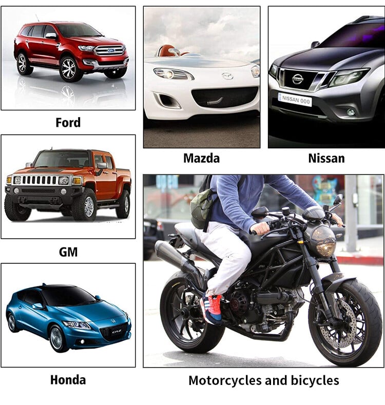 Car set plastic rivet buckle(415PCS)