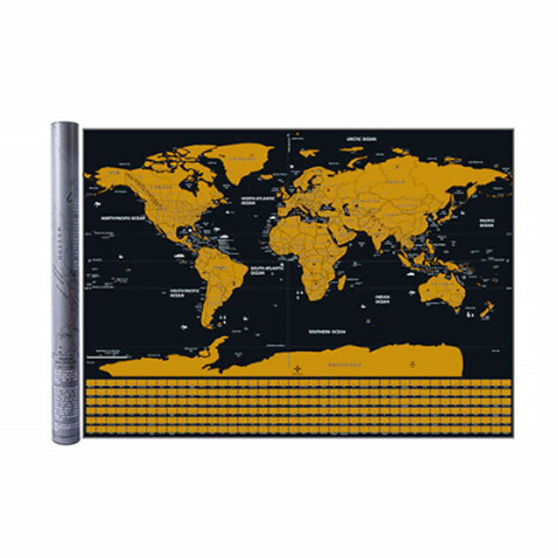 🔥LAST DAY 60% OFF🔥Scratch Map of the World-FREE SHIPPING