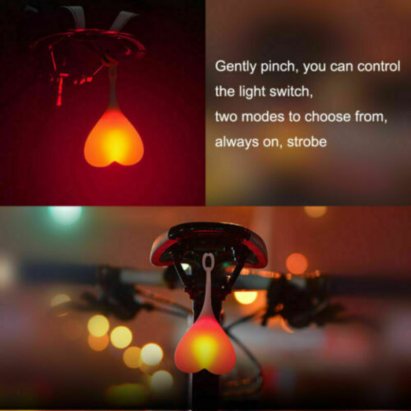 Waterproof Silicone Bicycle Tail Lights