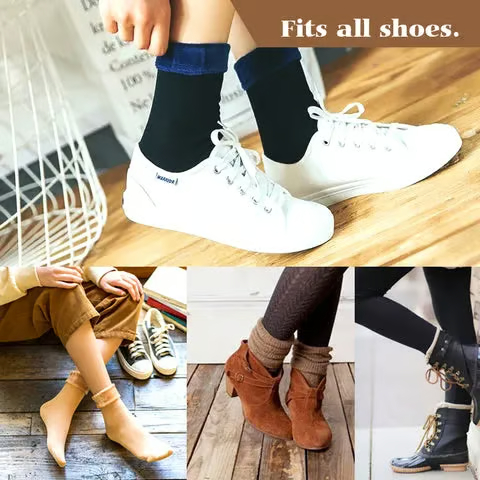 🔥Super Plush & Thermal Cashmere Socks | Your cuddly companions for winter