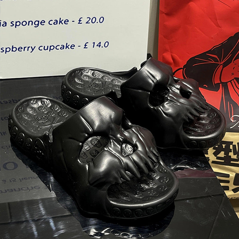 ZITTOR Skull Design Single Band Slides