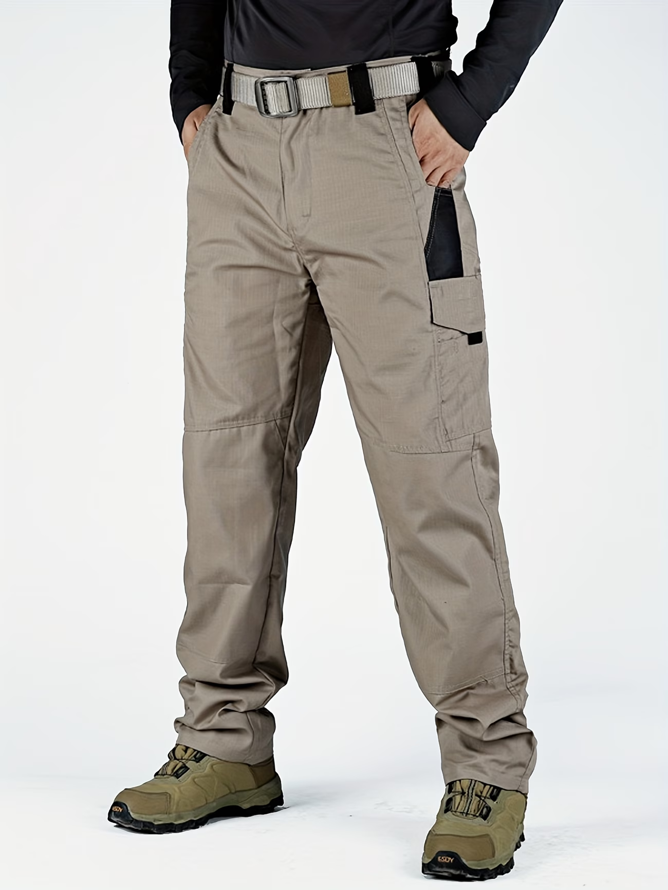 Men's Tactical Cargo Pants | Durable Multi-Pocket Work Pants for Outdoor, Construction, Hiking & Trekking