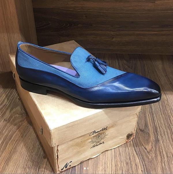 Italy Handmade Men Loafers-Zittor