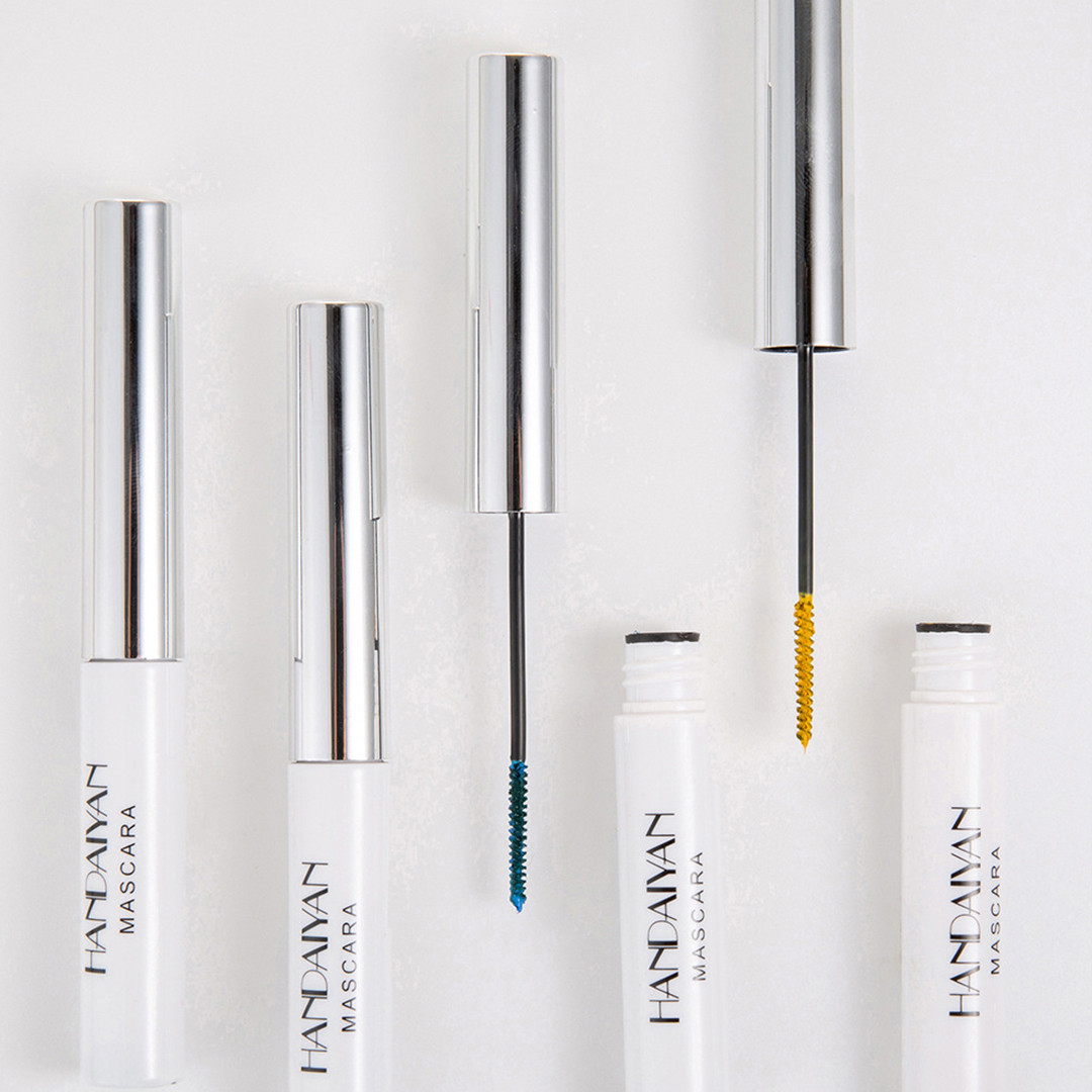 Double Usuage Thick and Curve Make-up Colorful No Smudge Mascara & Eyebrow