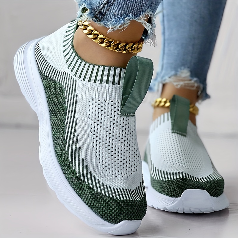 Women's Knit Breathable and Comfortable Orthopedic Sneakers