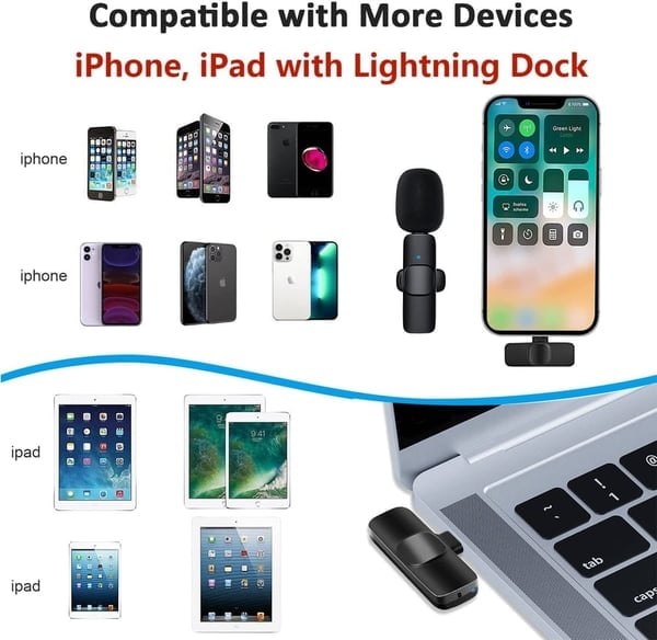 LAST DAY 48% OFFNew Wireless Lavalier Microphone