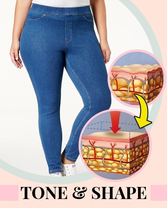 🔥Buy 2 Free Shipping🔥Plus Size Toning Jeans Leggings