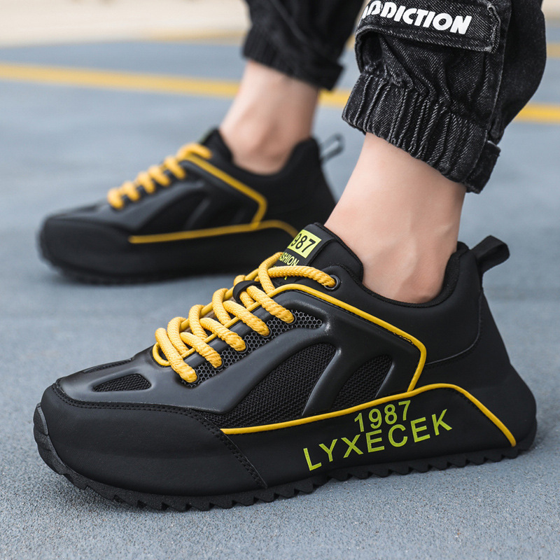 2024 new casual, versatile and personalized thick-soled fashionable sports shoes for men