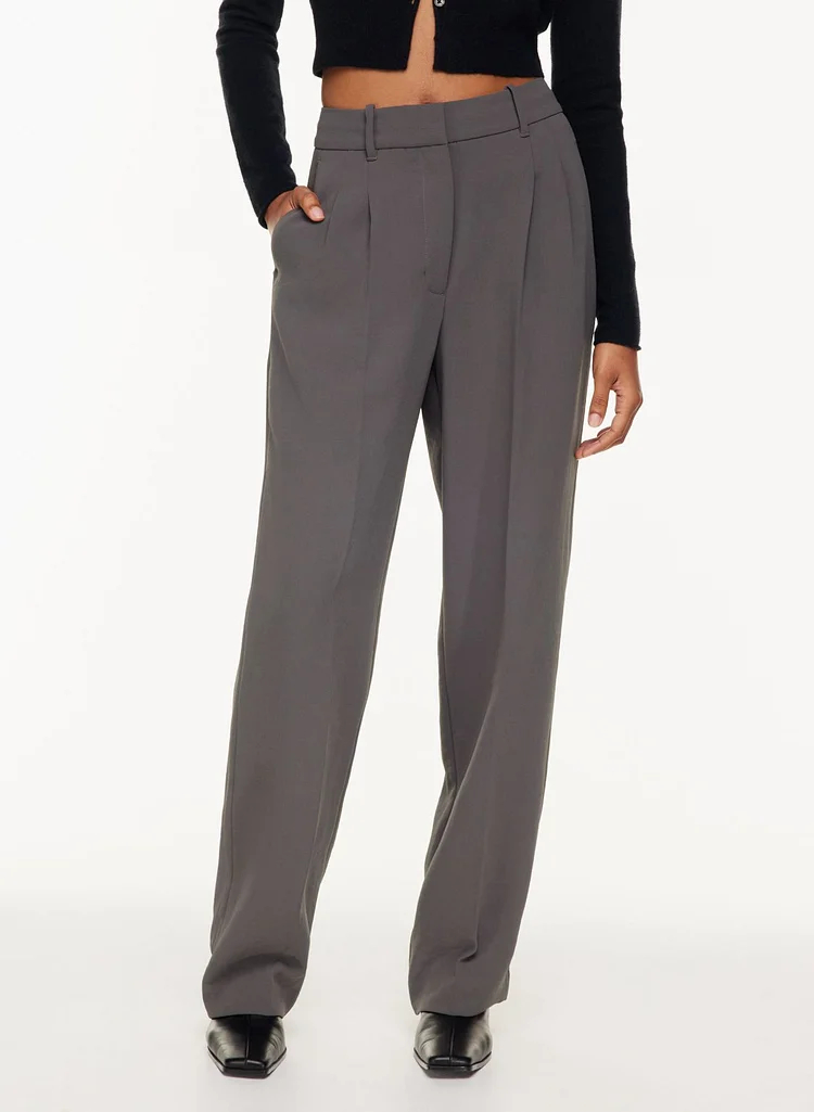 High Waist Tailored Wide Leg Pants (Buy 2 Free Shipping)