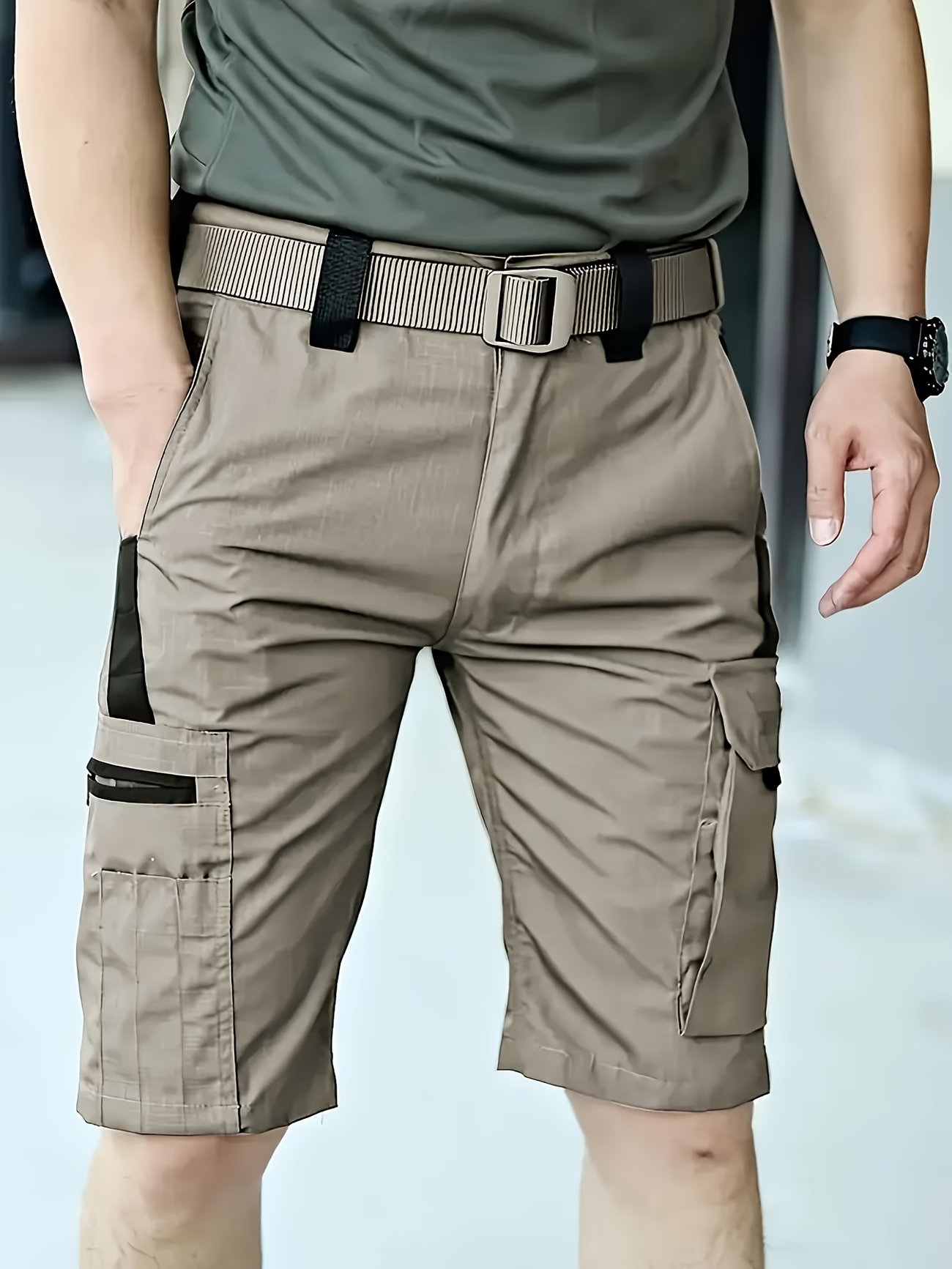 ✨Clearance Sale 60% OFF -  Men Cargo Shorts, Breathable Quick Dry Tactical Work Pants With Multi Pockets