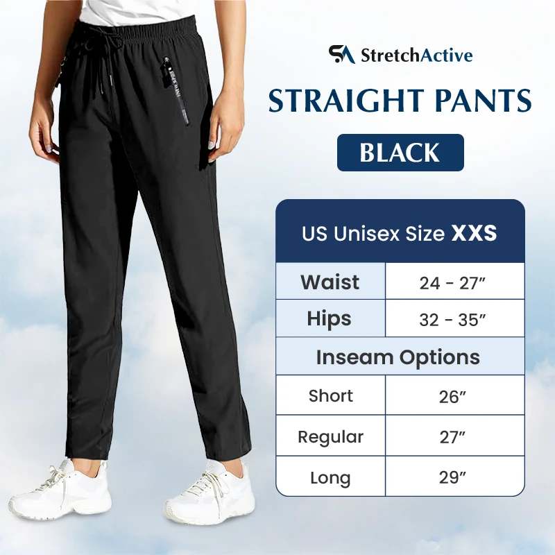 StretchActive - Unisex Ultra Stretch Quick Drying Pants
