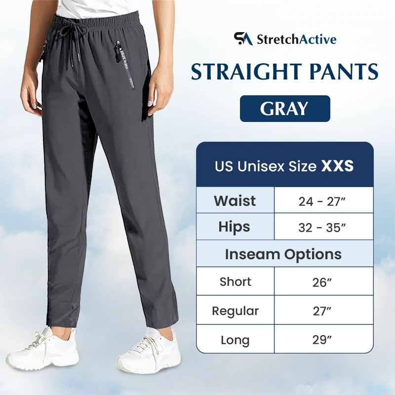 StretchActive - Unisex Ultra Stretch Quick Drying Pants
