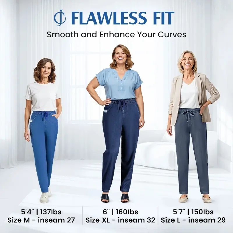 ComfiJeans - LAST DAY 70% OFF - High Waist Ultra-Stretch Mom Jeans