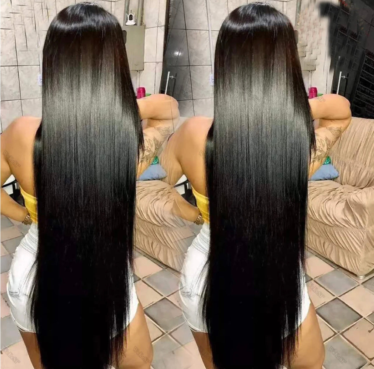 Frontal Silk Straight Glueless HD Lace Wig