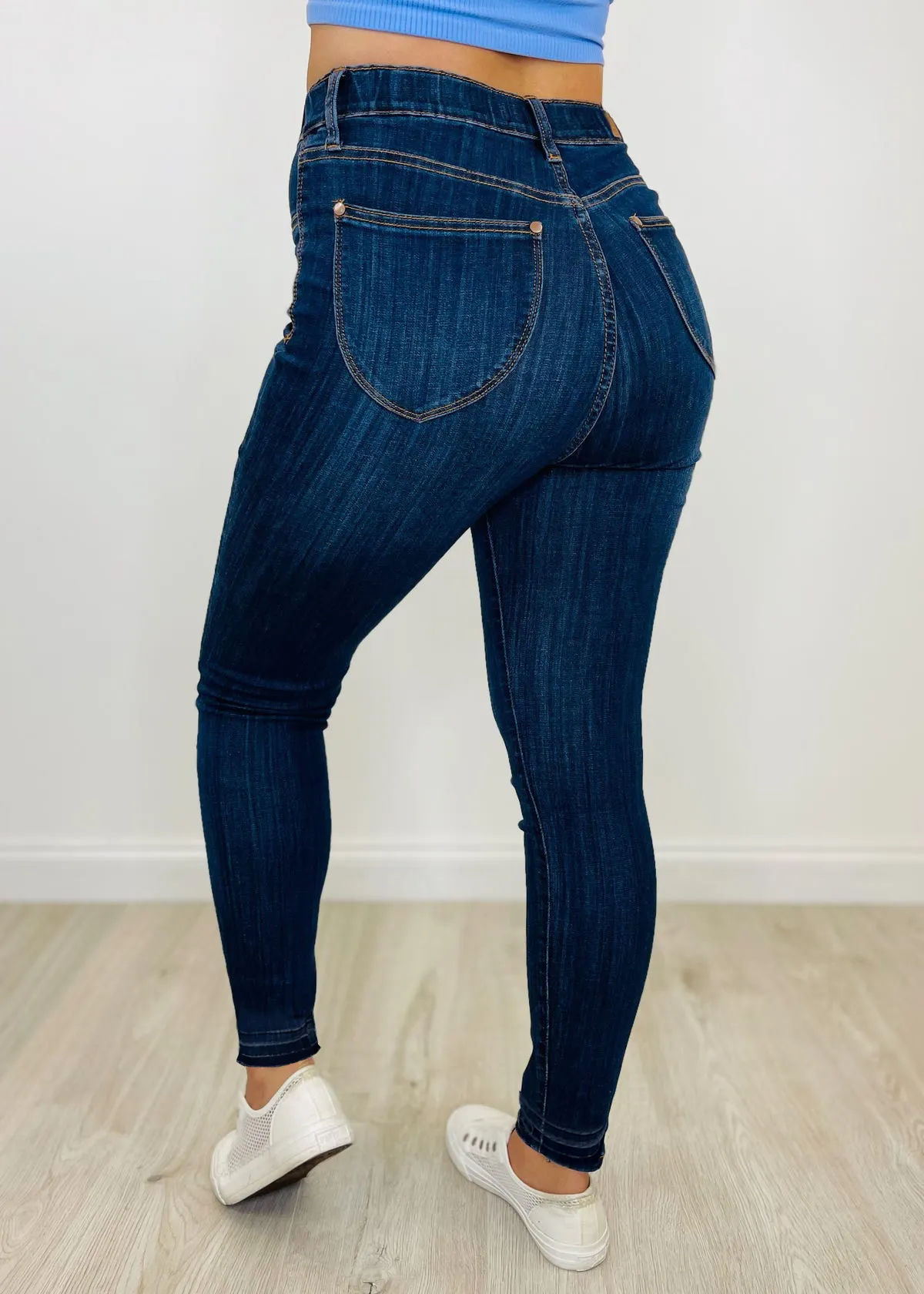 🔥LAST DAY 49% OFF🔥Pull On Skinny Jeans-FREE SHIPPING