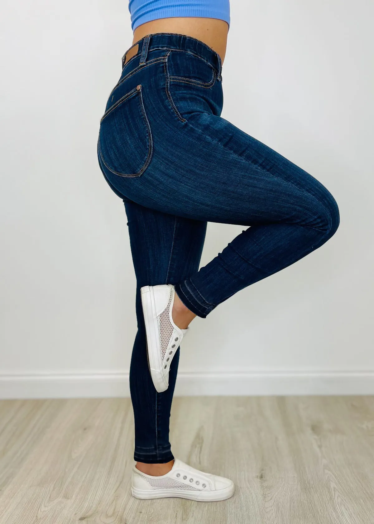 🔥LAST DAY 49% OFF🔥Pull On Skinny Jeans-FREE SHIPPING
