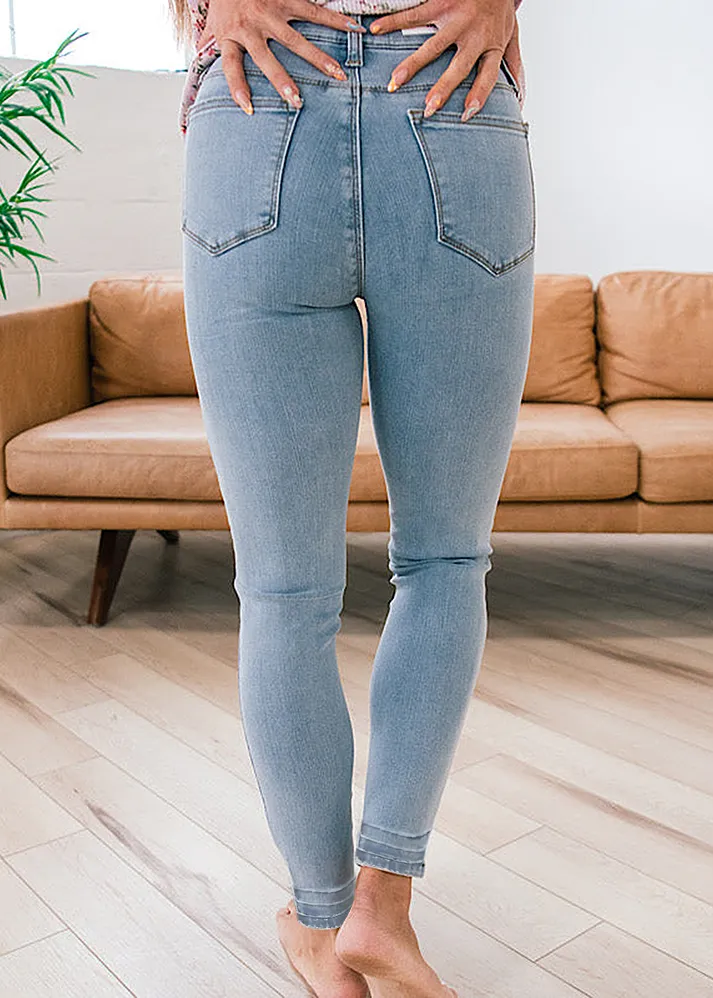 🔥LAST DAY 49% OFF🔥Pull On Skinny Jeans-FREE SHIPPING