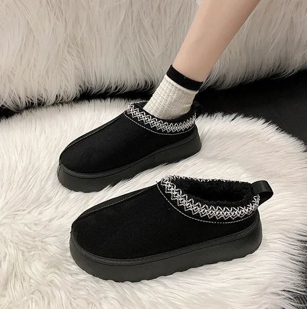 Women's Cotton Velvet Warm Snow Shoes