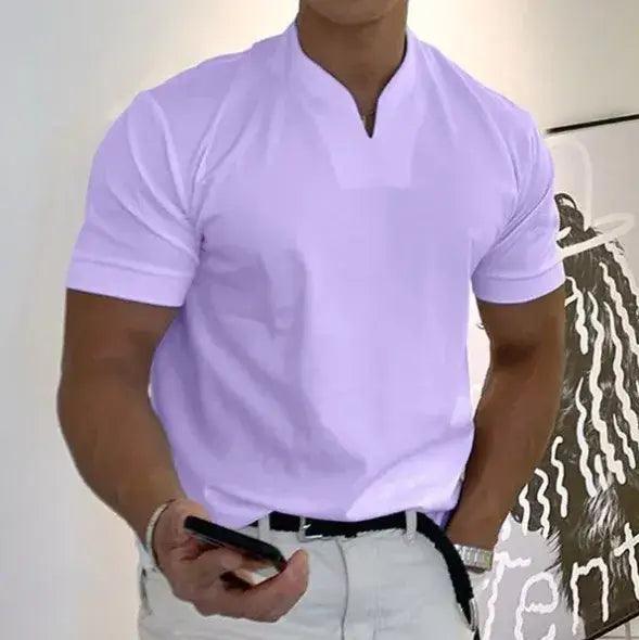 2024 Men's Quick-Drying Ice Silk Breathable Sports Fitness T-Shirt