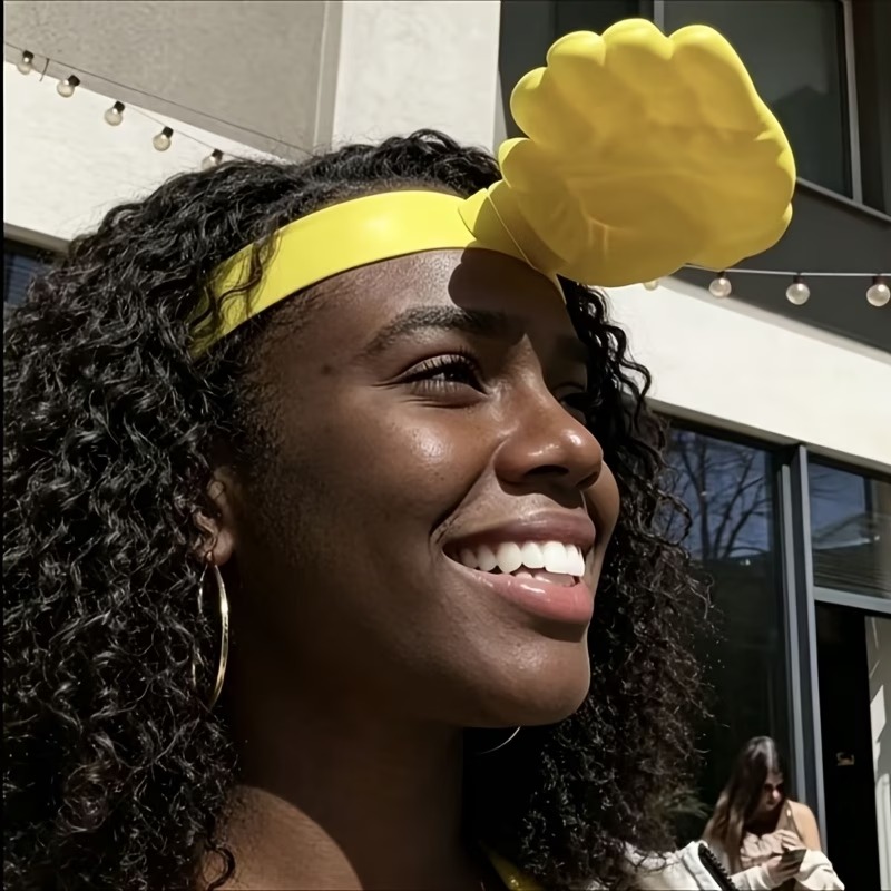 Palm-Design Sun Protection Visor