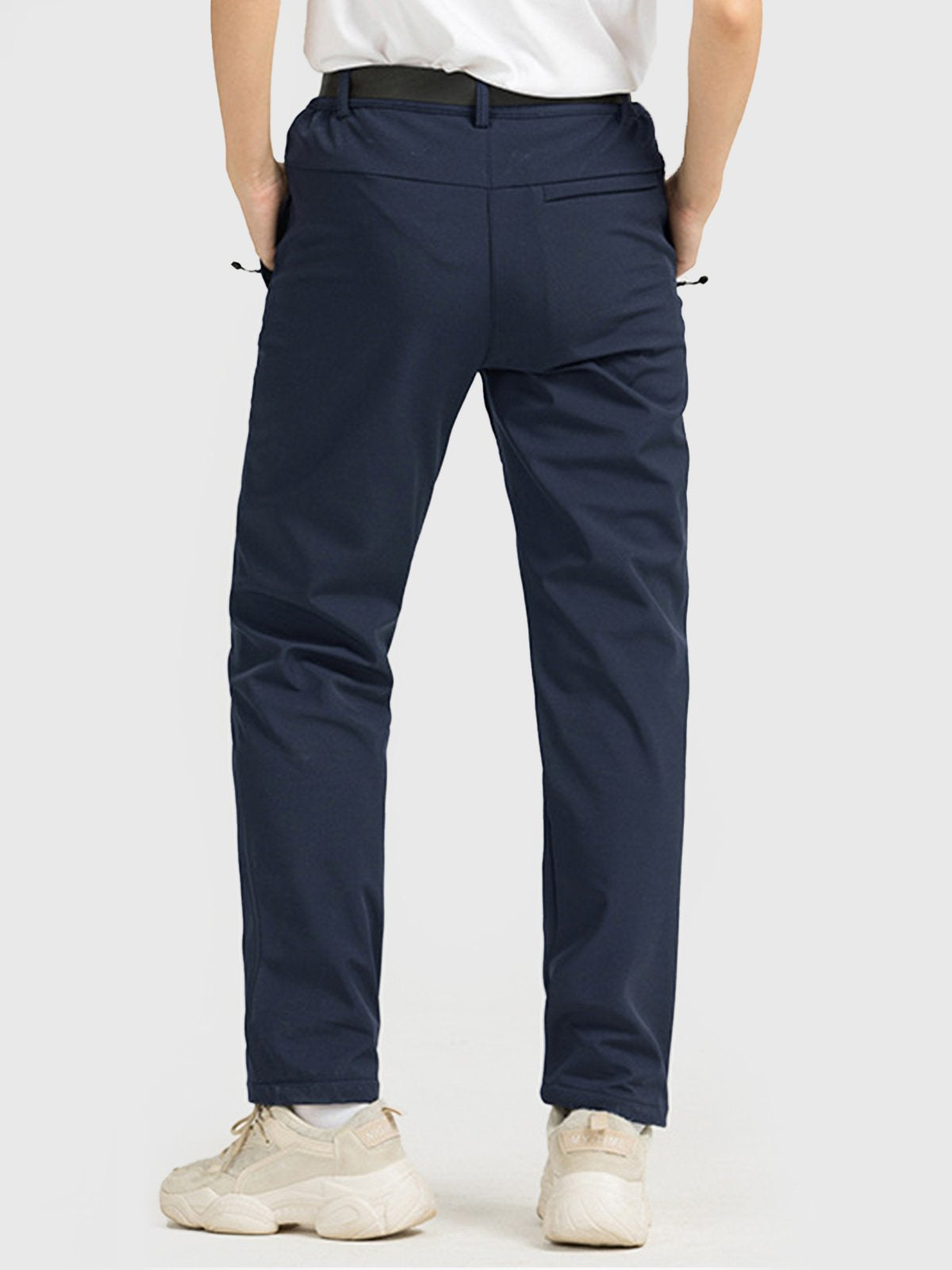 M's Waterproof Fleece Lined Softshell Pants-Zittor