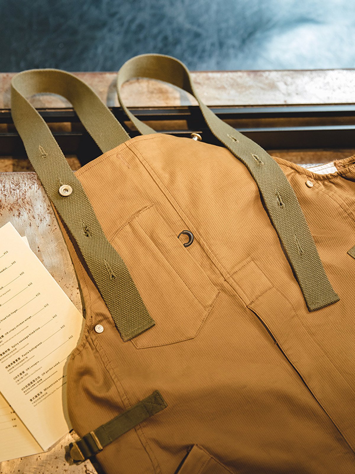 M's Adjustable Relaxed Fit Bib Overall-Zittor