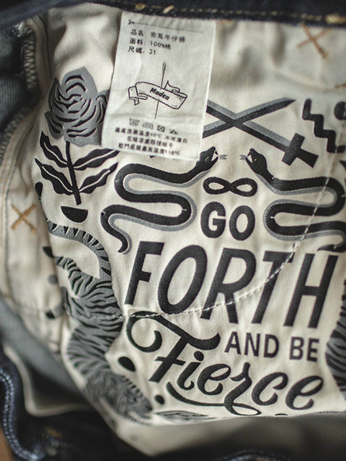 M's Vintage Regular Fit Denim Jeans-Zittor