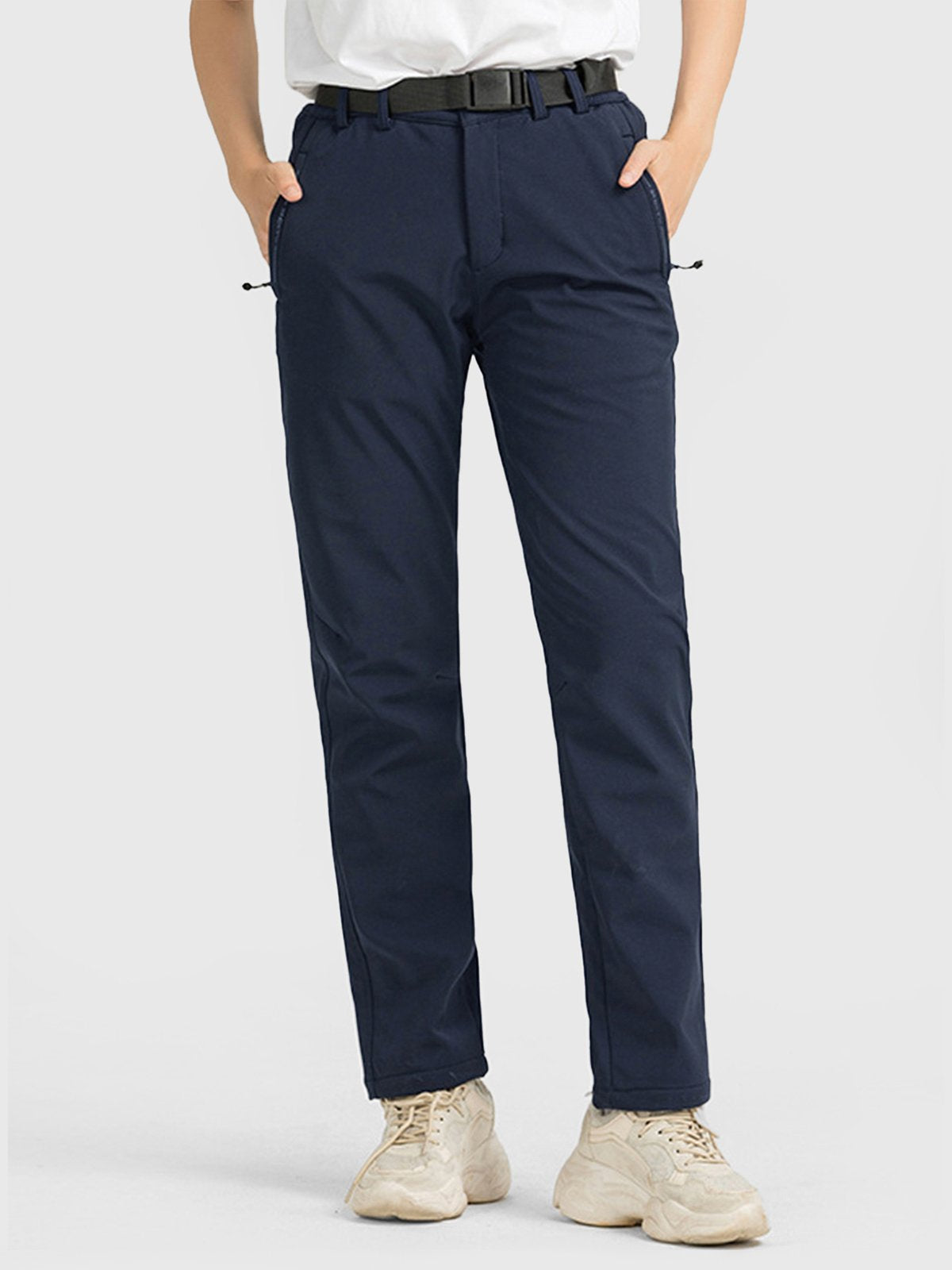 M's Waterproof Fleece Lined Softshell Pants-Zittor