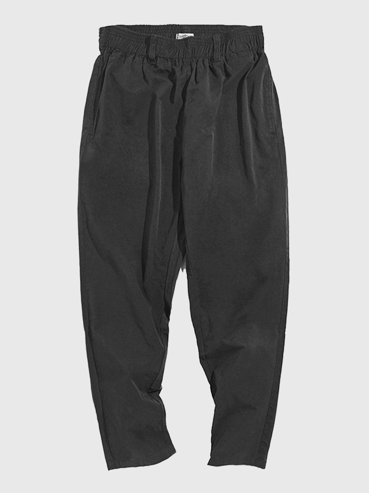 M's Relaxed Fit Solid Tapered Pants-Zittor