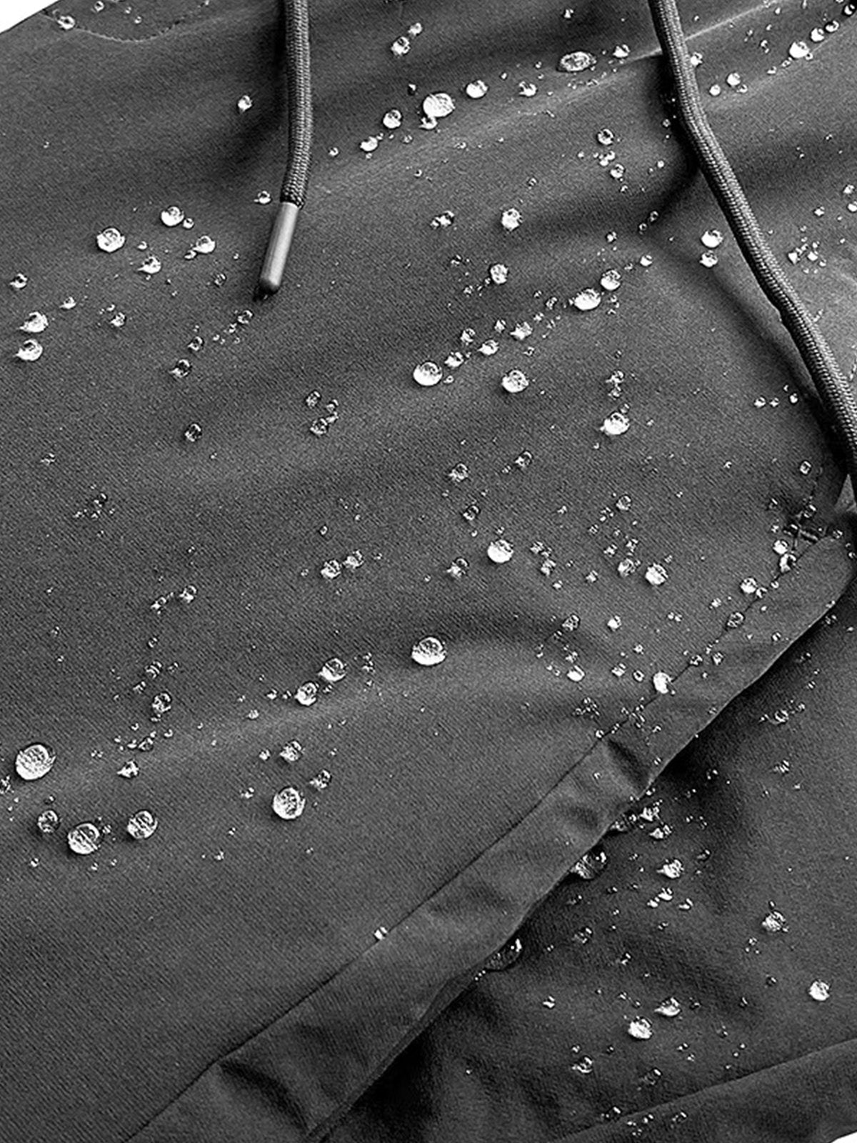 Water-Proof Elastic Waist Drawstring Down Pants-Zittor