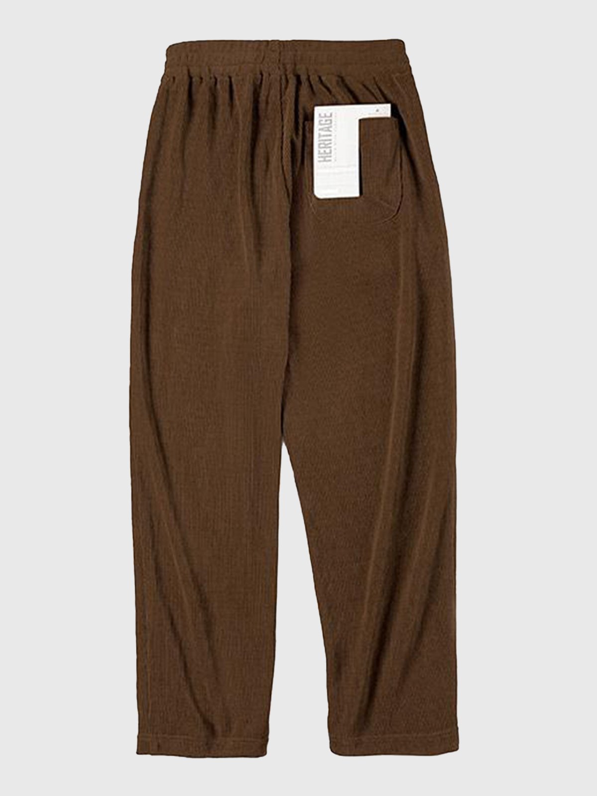 M's Corduroy Drooping Textured Pants-Zittor