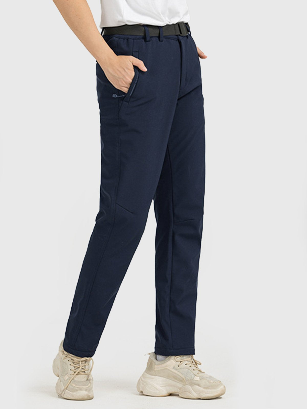 M's Waterproof Fleece Lined Softshell Pants-Zittor