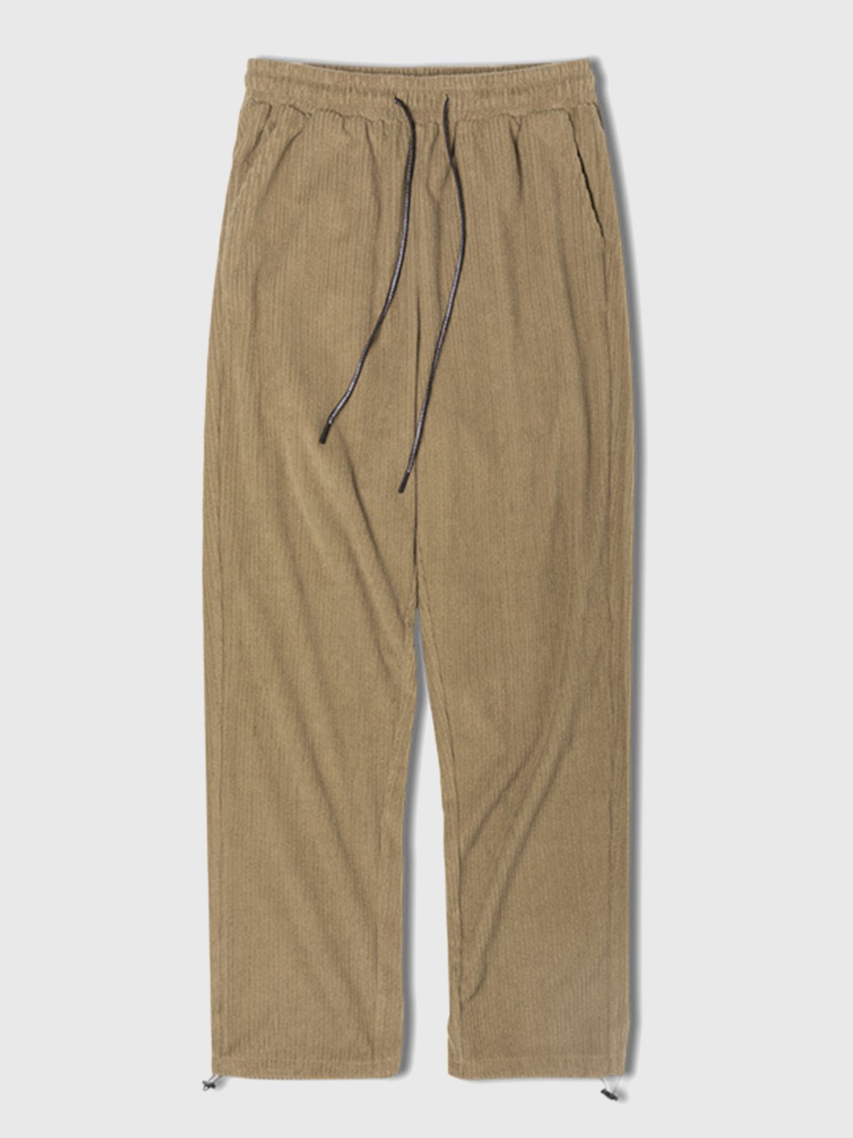 Elastic Waist Knit Sweatpants-Zittor