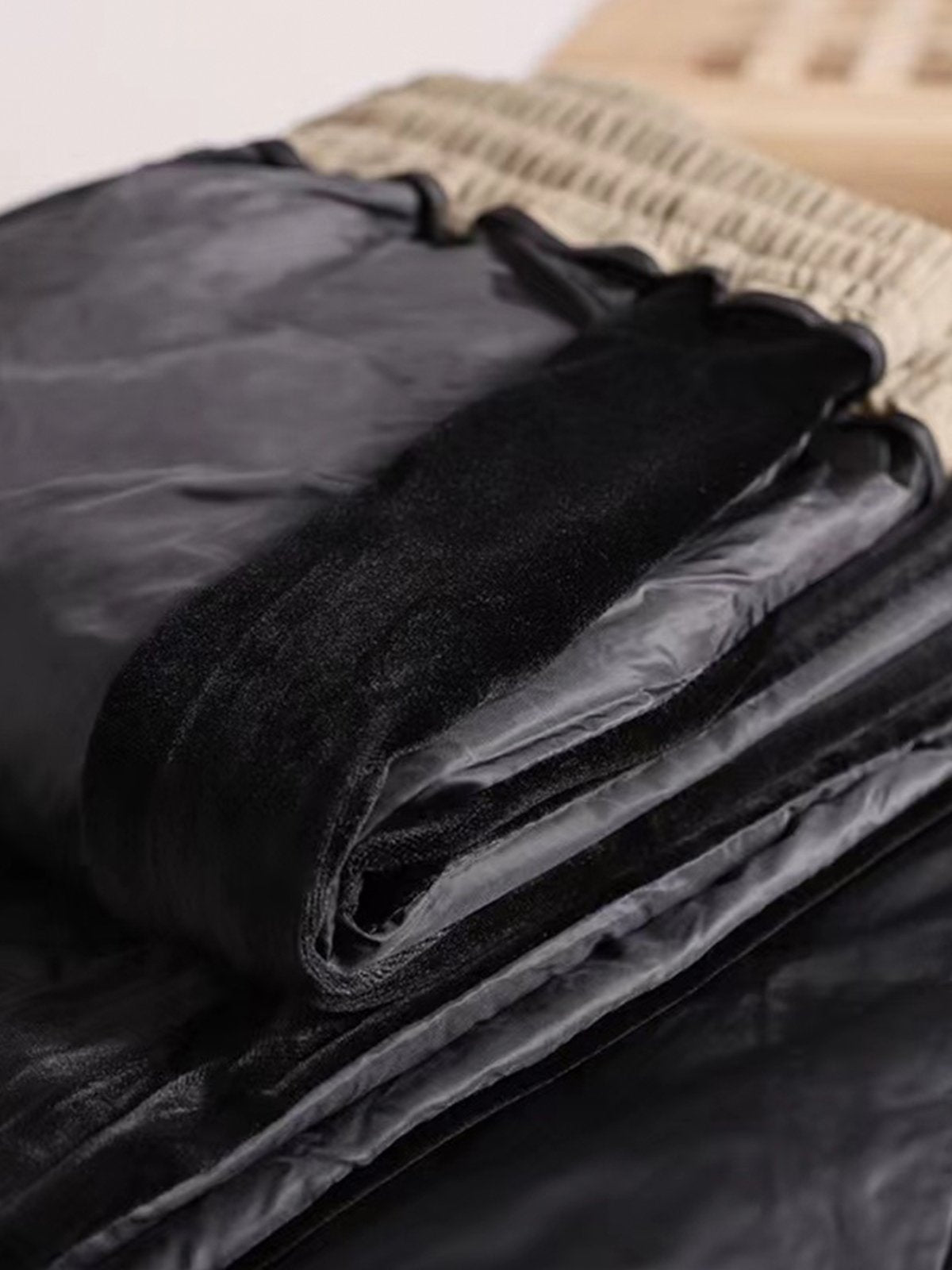 Water-Proof Elastic Waist Drawstring Down Pants-Zittor