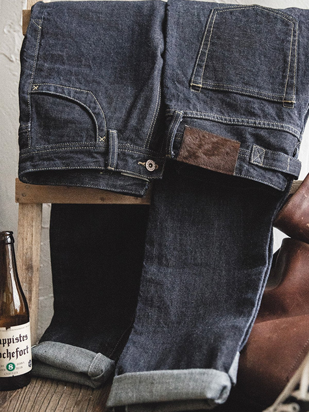 M's Vintage Regular Fit Denim Jeans-Zittor