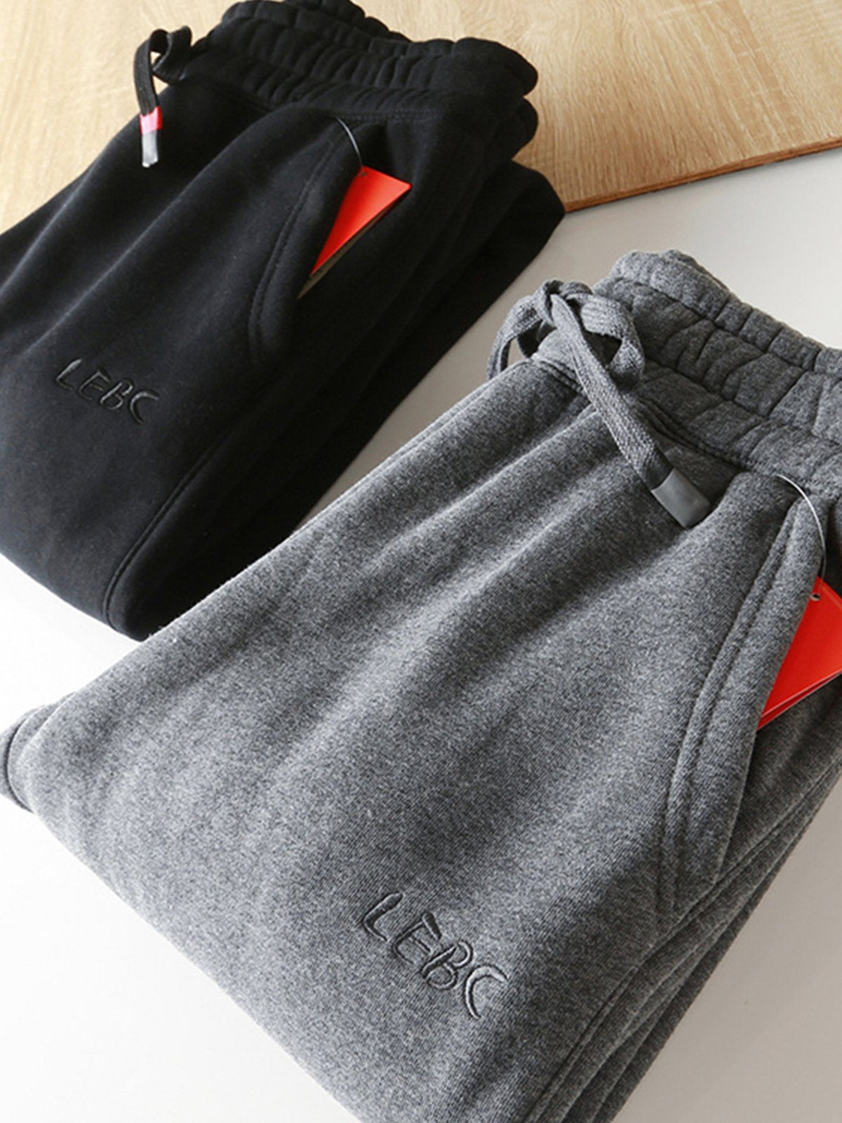 M's Relaxed Fit Tapered Fleece Sweatpants-Zittor
