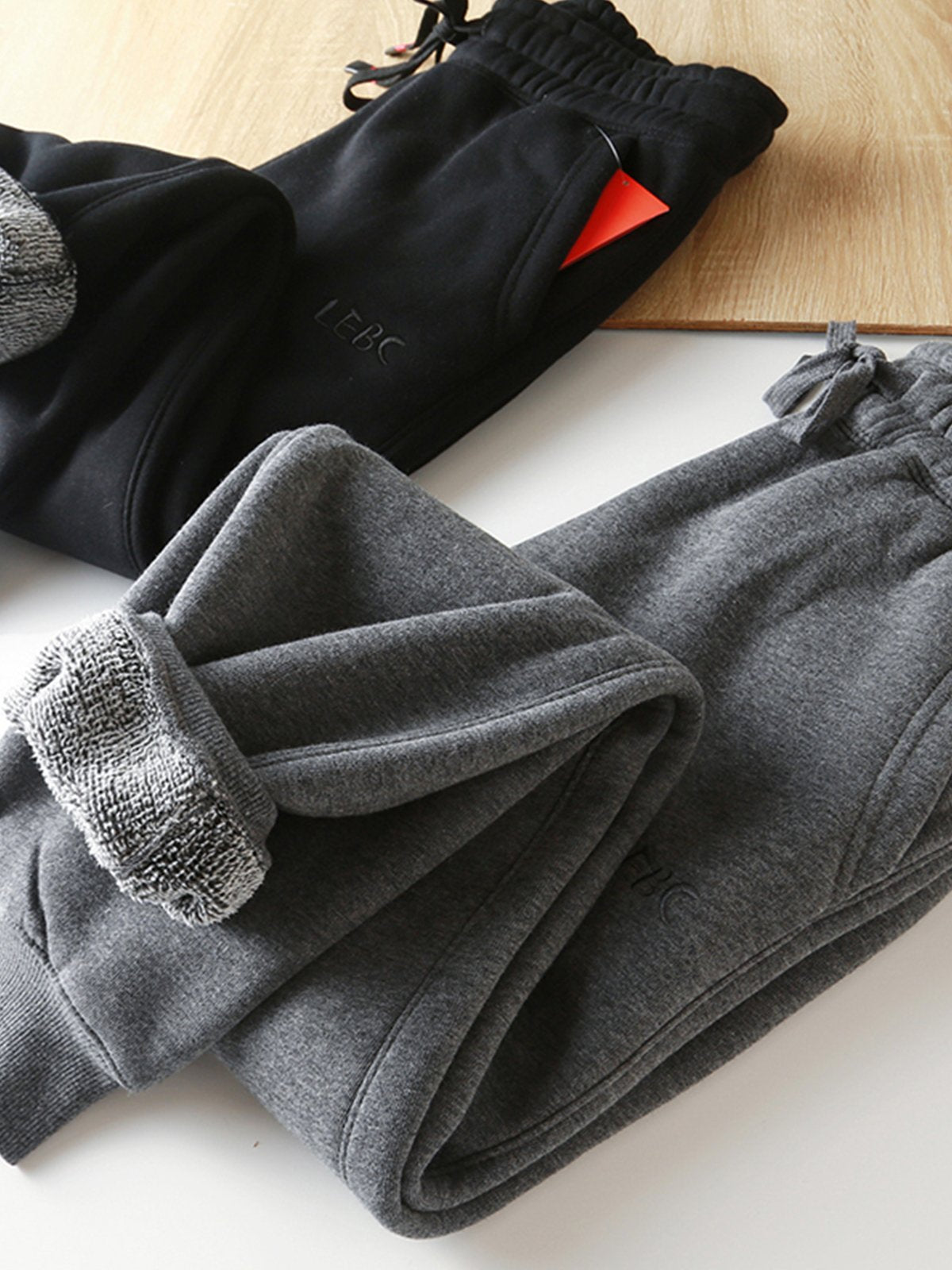 M's Relaxed Fit Tapered Fleece Sweatpants-Zittor