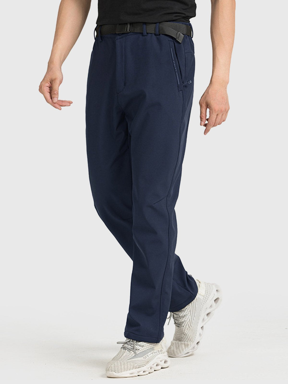 M's Waterproof Fleece Lined Softshell Pants-Zittor