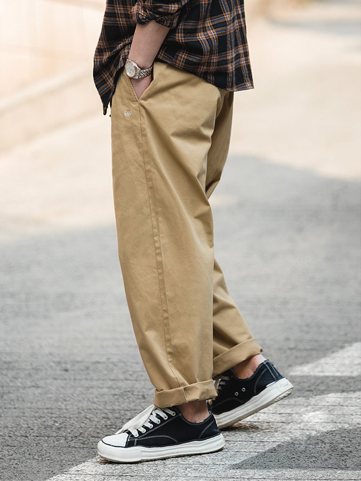 M's Vintage Easy Pants-Zittor