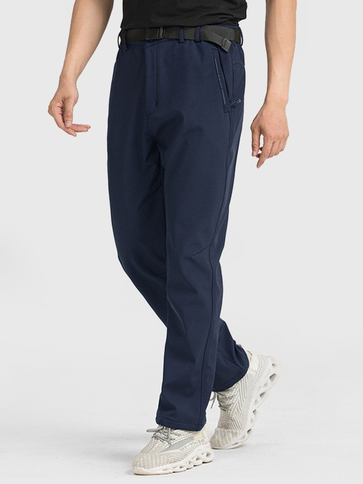 M's Waterproof Fleece Lined Softshell Pants-Zittor